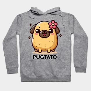 Pugtato Potato Pug Hoodie